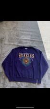 Vintage Champion Reverse Weave Washington Huskies Crew Neck