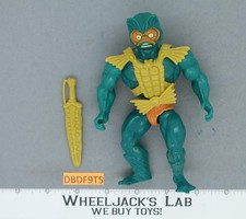 Mer-Man 100% Complete He-Man Masters of the Universe MOTU 1984 Vintage Action.