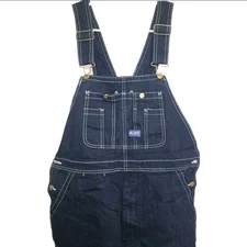 Big Smith Overalls Mens 36x34 Bib Carpenter Jean Denim NWOT
