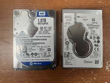 LOT of  2 1TB HDD 2.5" - Laptop Sata Hard Drives  Mix Brands  Seagate/WD Blue