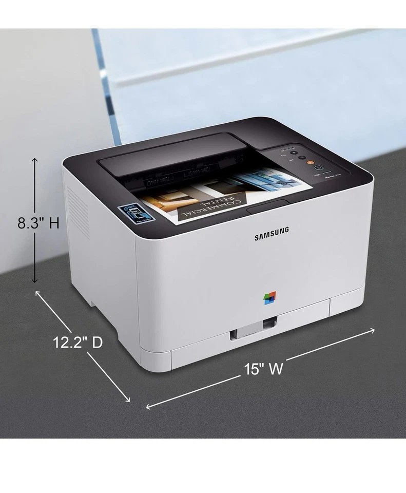 🖨️ Samsung Xpress C430W Wireless Colour Laser Printer |Wi‑Fi /NFC /USB | Tested - Image 2 of 4