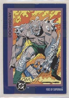 1993 SkyBox DC Cosmic Teams Doomsday #134 0b3