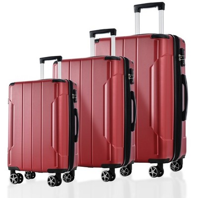 Luggage Sets Piece, Expandable Hard shell ABS Suitcases 20/24/28