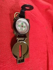 New US Metal Pocket Army Style Compass Military Camping Hiking Survival Marching