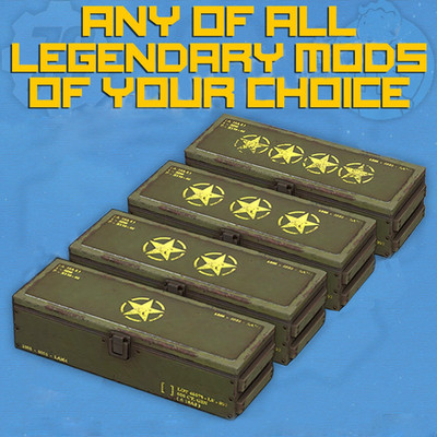 FO76 [PS 4/5]      ANY OF ALL LEGENDARY MOD OF YOUR CHOICE 1/2/3/4 Star F76