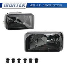 Irontek 2Pcs Smoked Lens Fog Lights For Silverado Tahoe Suburban Escalade