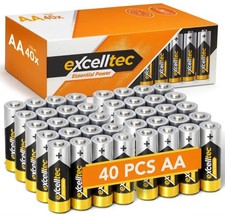 40x AA Zinc Carbon Batteries 1.5V Long Lasting Power for Remotes, Clocks,... 0.25 per battery