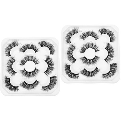  2 Pieces Make-up Wimpern Lash -Erweiterung Wimpernverlängerungen