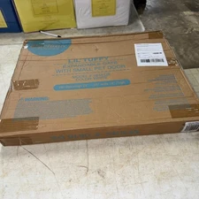 Carlson Lil' Tuffy Expandable Cat Dog Gate with Small Pet Door Fits 22-38” X18”H