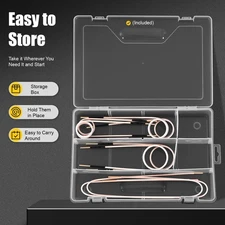 8* Flameless Heating Tool Set 6 Magnetic Induction Heater Coil and 2 Spare Wire