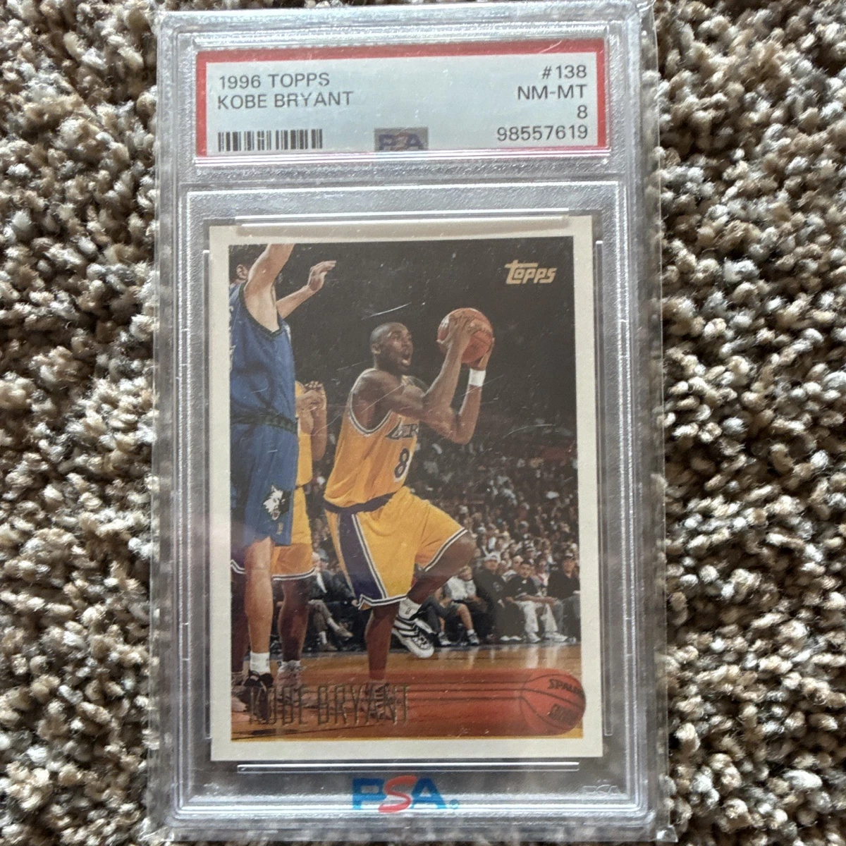 Topps Kobe Bryant Basketball Rookie Sports Trading Cards