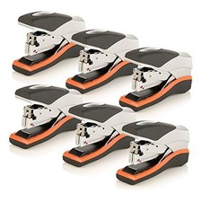 Stapler, Half Strip Desktop Stapler, 40 Sheet Capacity, Low Force, Compact