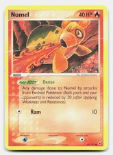 Numel 68/107 Common Deoxys Pokemon DMG on eBay