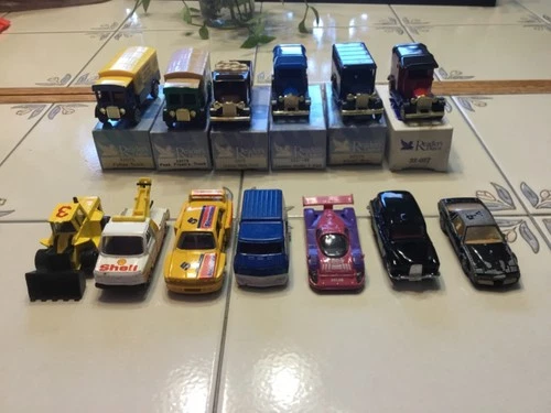 13 vintage CORGI vehicles