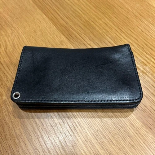 HARLEY DAVIDSON / leather trucker wallet