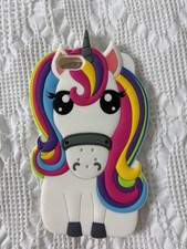 Unicorn Rainbow Silicone Phone Case iPhone 6G