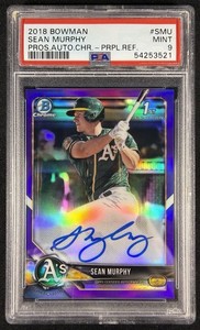 その他 Sean Murphy Auto Bowman Chrome Gold 2020 Bowman #ROYF-SM Sean Murphy Chrome Rookie of the Year Fav /50