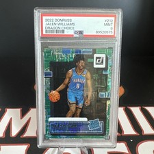 Jalen Williams RC Rated Rookie #212 Choice Dragon (SSP) PSA9 