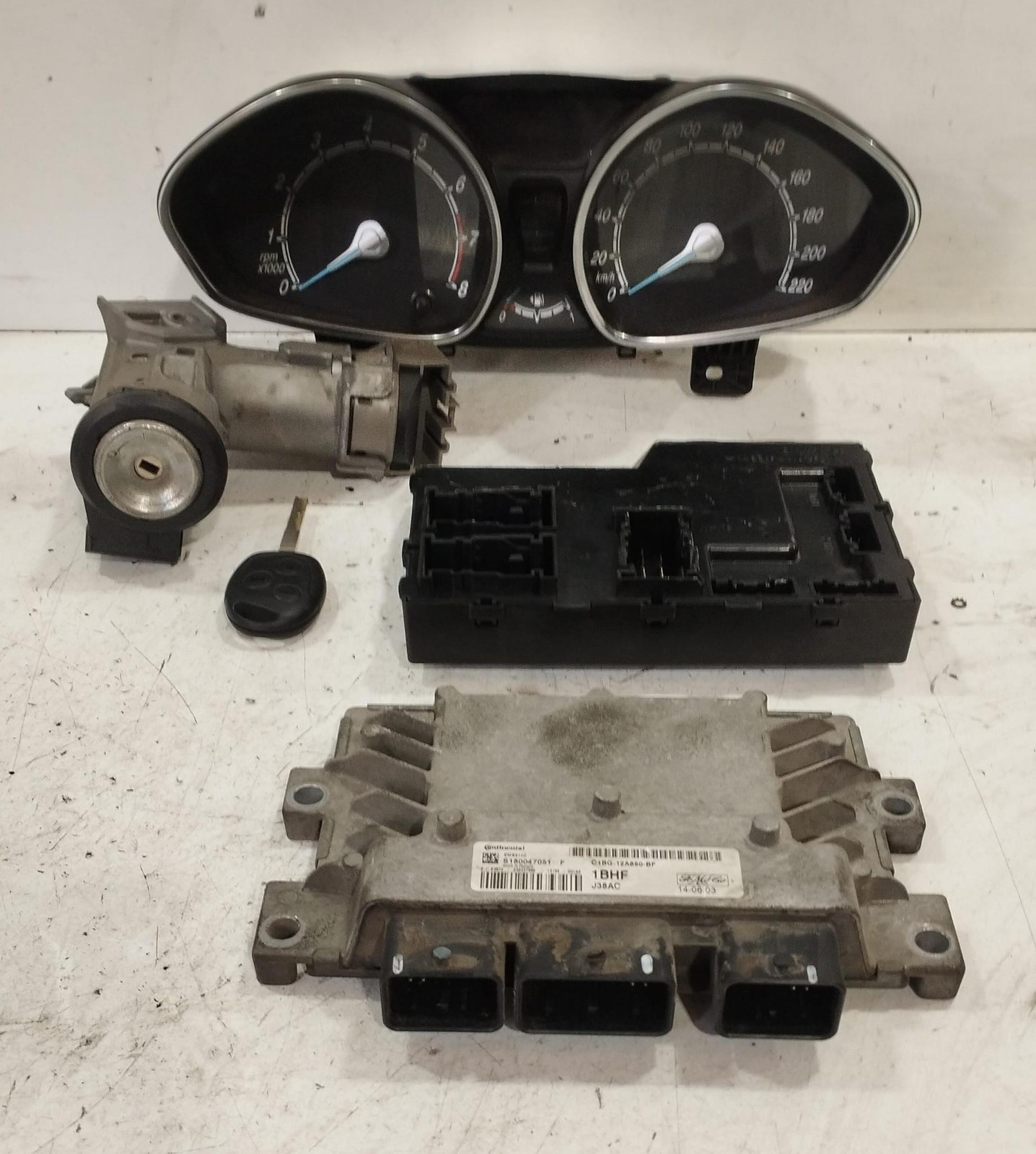 KIT CHIAVE PER FORD Fiesta 6° Serie S180047051 F (08>17)