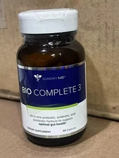 Gundry MD Bio Complete 3 Supplement 60 Capsules Optimal Gut Health MFG: 08/2027