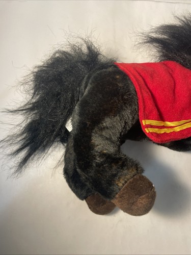 WELLS FARGO Legendary Pony "MIKE" 2016 Black Horse Plush Stuffed Animal Toy - Picture 7 of 9