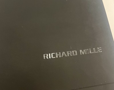 Richard Mille Boutique Bag Original Watch Packaging Unbenutzt Groß