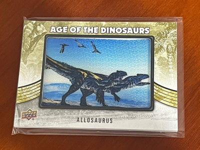 Age of the Dinosaurs Patch Card 2015 Upper Deck Allosaurus #AOD-31 (NM)