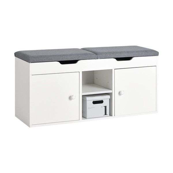 Sitzbank Stauraum Flur Schuhbank Wohnzimmer Schlafzimmer 100X48X34Cm Stauraum-image