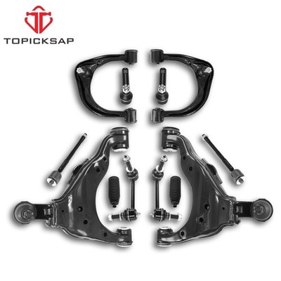 Front Lower Upper Control Arms Tie Rods End For 2016 2017-2023 Toyota Tacoma