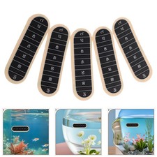 10 Pcs Temperature Sticker Strip Thermometer for Fermenter Jar Aquarium Brewing