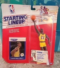 Kareem Abdul-Jabbar | 1988 Starting Lineup | Kenner |  NIB Los Angeles LakersVG 