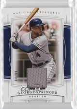 2020 Panini National Treasures /99 George Springer #36 17t2