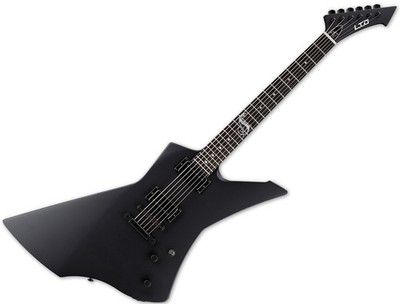 ESP LTD James Hetfield Snakebyte Electric Guitar in Black Satin B-Stock