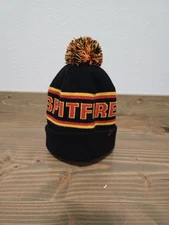 Vintage Spitfire Beanie Knit Cap Winter Hat Y2K