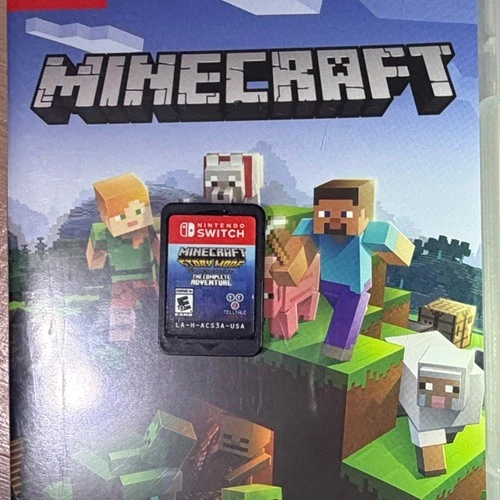 Jeu Minecraft Story Mode Sur Nintendo Switch (boîtier Seulement?) – Détail Important