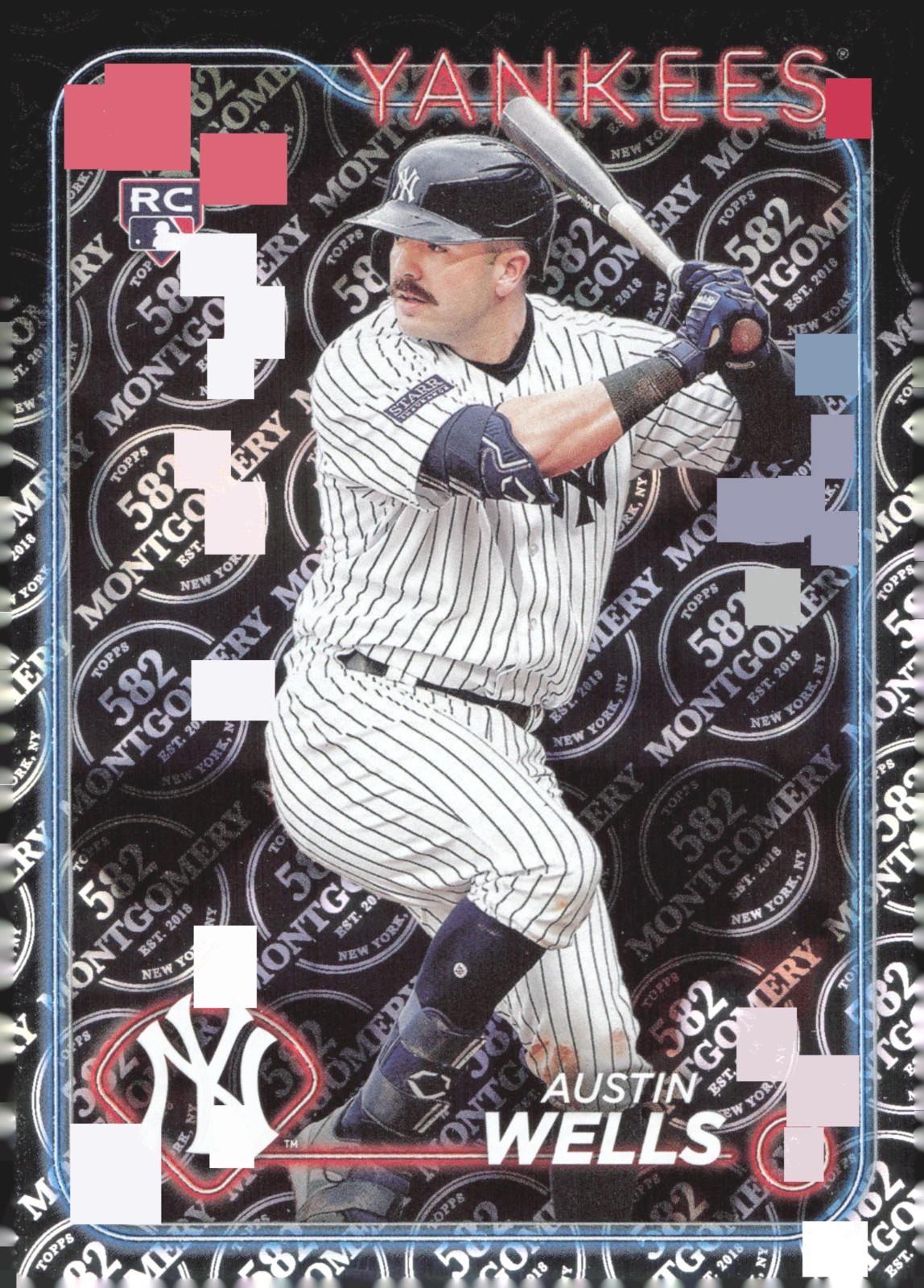 2024 Topps Series 2 - Austin Wells #624 582 Montgomery Club (RC)