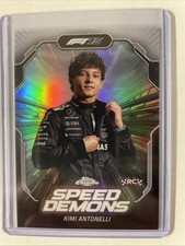 2025 Topps Chrome F1 - Kimi Antonelli #SD-1 Speed Demons RC Refractor