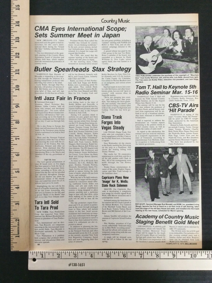 Rare Original VTG 1974 Cinnamon Records Red Hots Poster Style Music Ad Art Print - Image 3 of 3