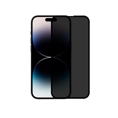 Protector de pantalla de vidrio templado completo privacidad para teléfono Apple iPhone 14 Pro Max - Imagen 19 de 24