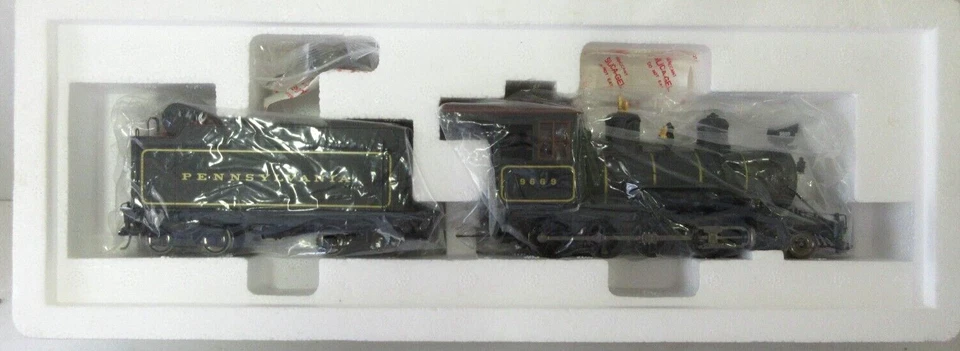 BROADWAY LIMITED 950 DCC SOUND PENNSYLVANIA 2-8-0 LOCO 9654 - Image 2 of 4