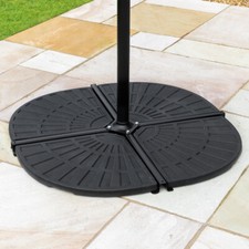 Image of Harrier Banana Cantilever Parasol Base Weights - Pre-Filled Set of 1, 2 or 4