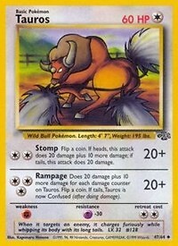 Pokemon Tauros (47/66) Jungle LP