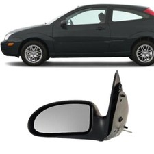 For 2002-2007 Ford Focus Door Mirror Driver Side Black Fo1320239 6s4z 17683 Aa