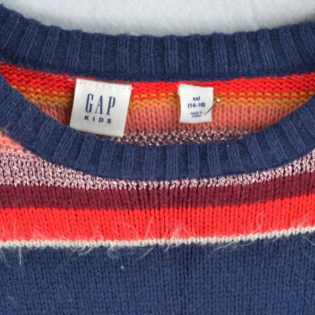 gap multi color sweater
