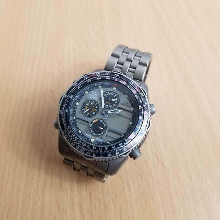 citizen navihawk titanium