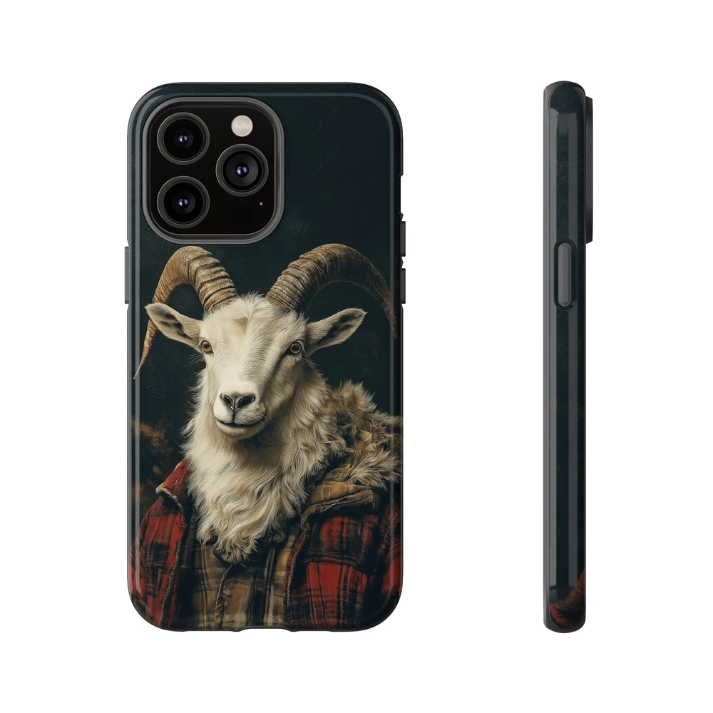 Funny mountain goat iPhone case for 16 15 14 13 Plus Pro Max