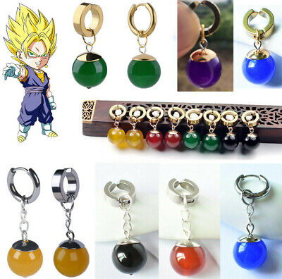 Brinco de vegetto potara para cosplay, brinco preto son goku zamasu,  adereço para cosplay, coleção limitada, suporte para drop shipping -  AliExpress