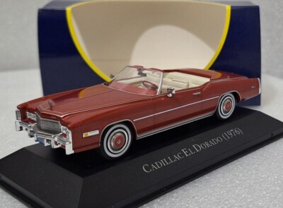 超激レア 希少ブリキカー マルサン製　Cadillac Eldorado Cadillac Eldorado Convertible 1976 Red 1:43 IXO Altaya No Premium
