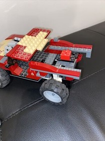 RARE 2005 LEGO 7296 DINO 2010 4WD Trapper Used Not Complete