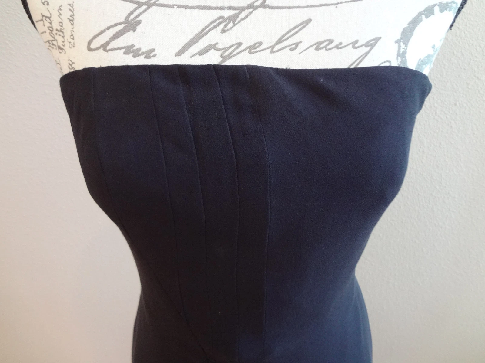 GIANNI VERSACE COUTURE Abito Vintage Asimmetrico in Seta Made in Italy